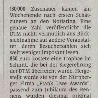 Pressemitteilung "Deutsche Tourenwagenmeisterschaft 2019"