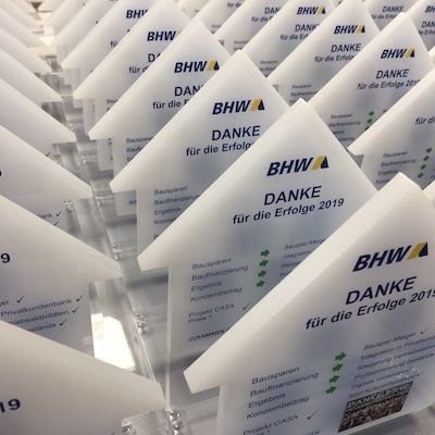 Jahresabschluß Awards der BHW Bausparkasse AG