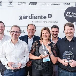 Award-Verleihung auf der "gardiente Frankfurt"