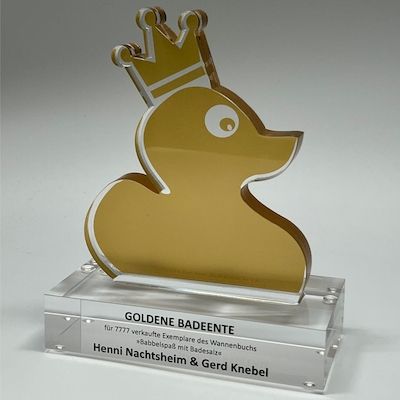 Ehrenpreis Goldene Badeente