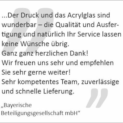 Danksagung Awardlieferung BayBG München