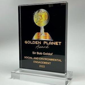 Golden Planet Award für Bob Geldof