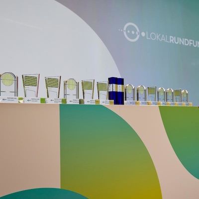 Verleihung der BLM Awards - Lokalrundfunktage