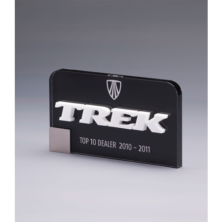 "Trek Bikes" Logoaufsteller