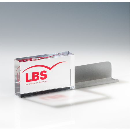 "LBS" Logoaufsteller