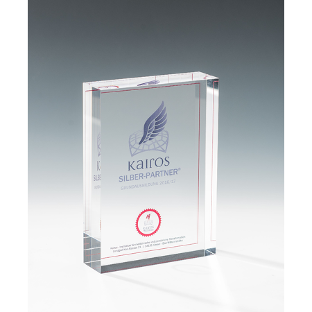 "Kairos" Partner-Aufsteller