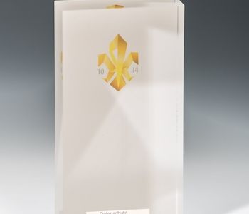 Logo-Aufsteller