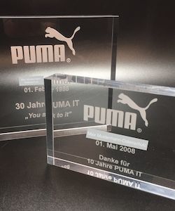 Puma Jubiläumsaufsteller (Umsetzung 2008-2020)