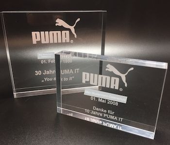 Puma Jubiläumsaufsteller (Umsetzung 2008-2020)