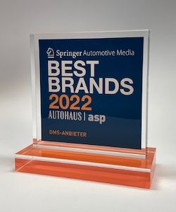 Awardaufsteller "Best Brands" Springer Automotive Media