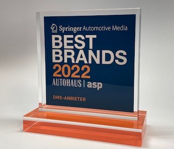 Awardaufsteller "Best Brands" Springer Automotive Media