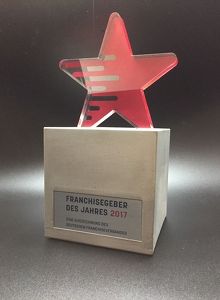 Franchisegeber des Jahres (Umsetzung 2017-2022)