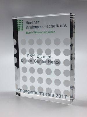 Engagementpreis "Dt. Krebsgesellschaft" (Umsetzung 2017 - 2020)
