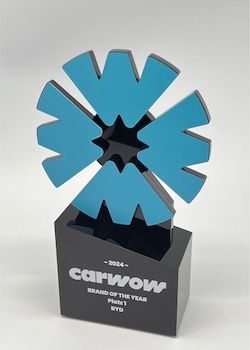 carwow Brand of the Year (unterschiedl. Designs 2019-2024)