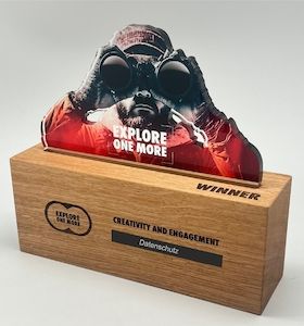 "Explore One More" Winner Award