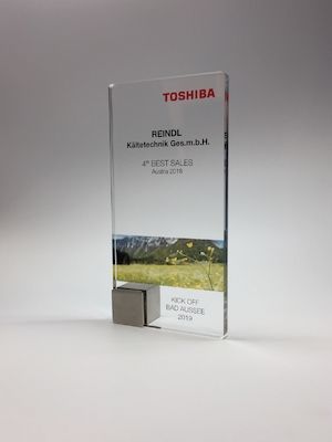 "Toshiba" BestSales Aufsteller