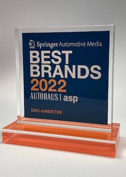 Awardaufsteller "Best Brands" Springer Automotive Media