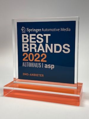 Awardaufsteller "Best Brands" Springer Automotive Media