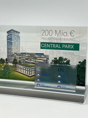 Finanz-Transaktions-Aufsteller"DZ HYP AG"