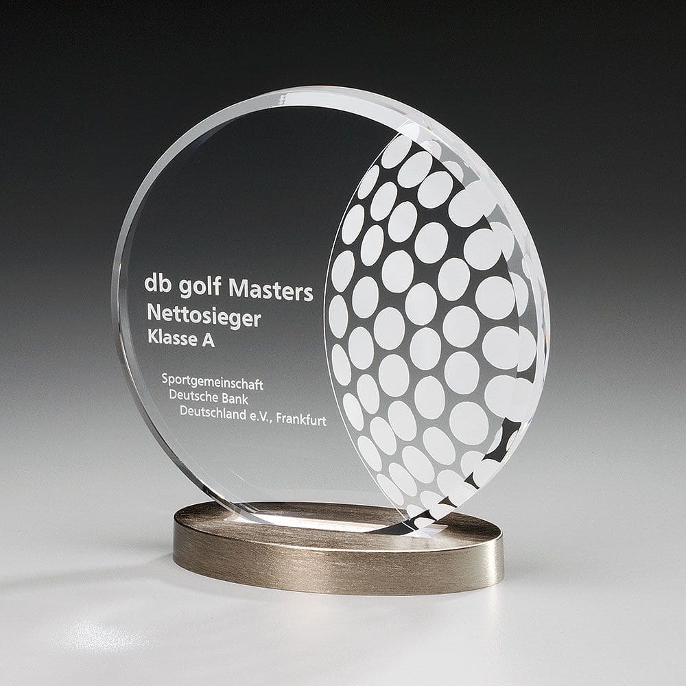 7438 Metal Round Award abc