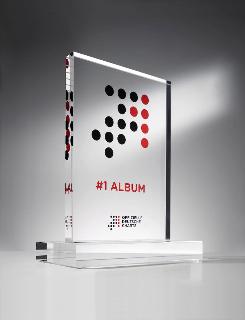 Nummer 1 Award der Offiziellen Deutschen Charts - seit 2016