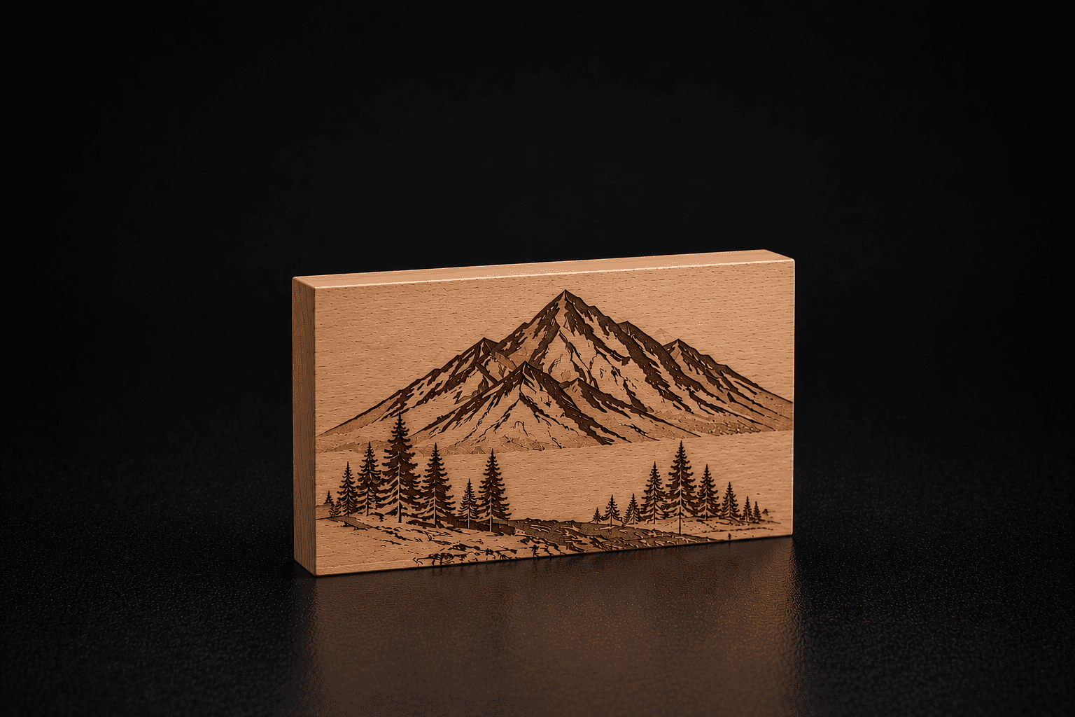 Lasergravur Holz