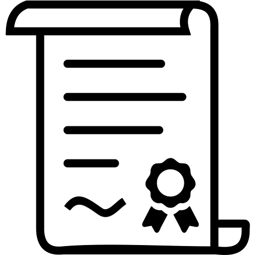 legal agreement contract paper icon