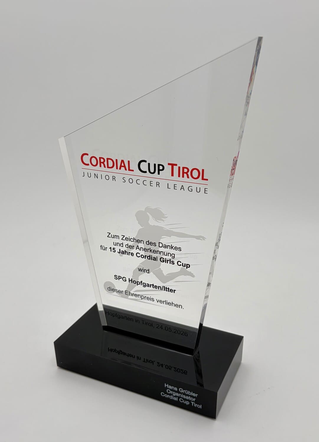 Cordial Cup Jubiläums-Award