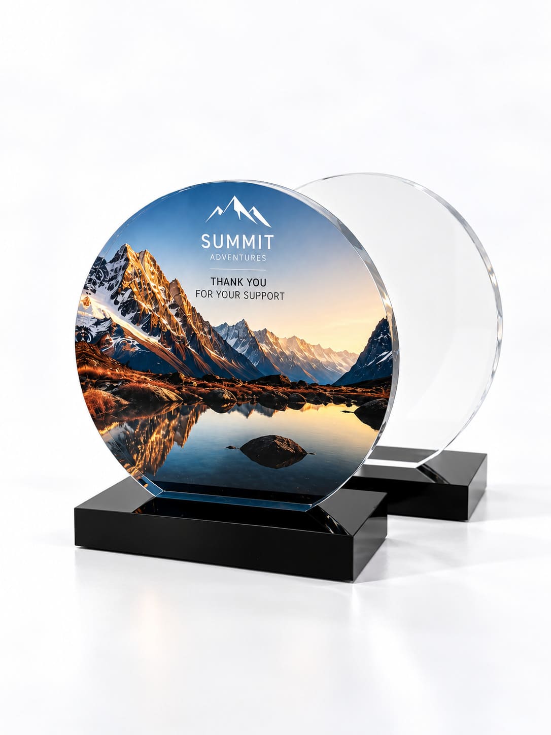 Onyx Round Award 13605